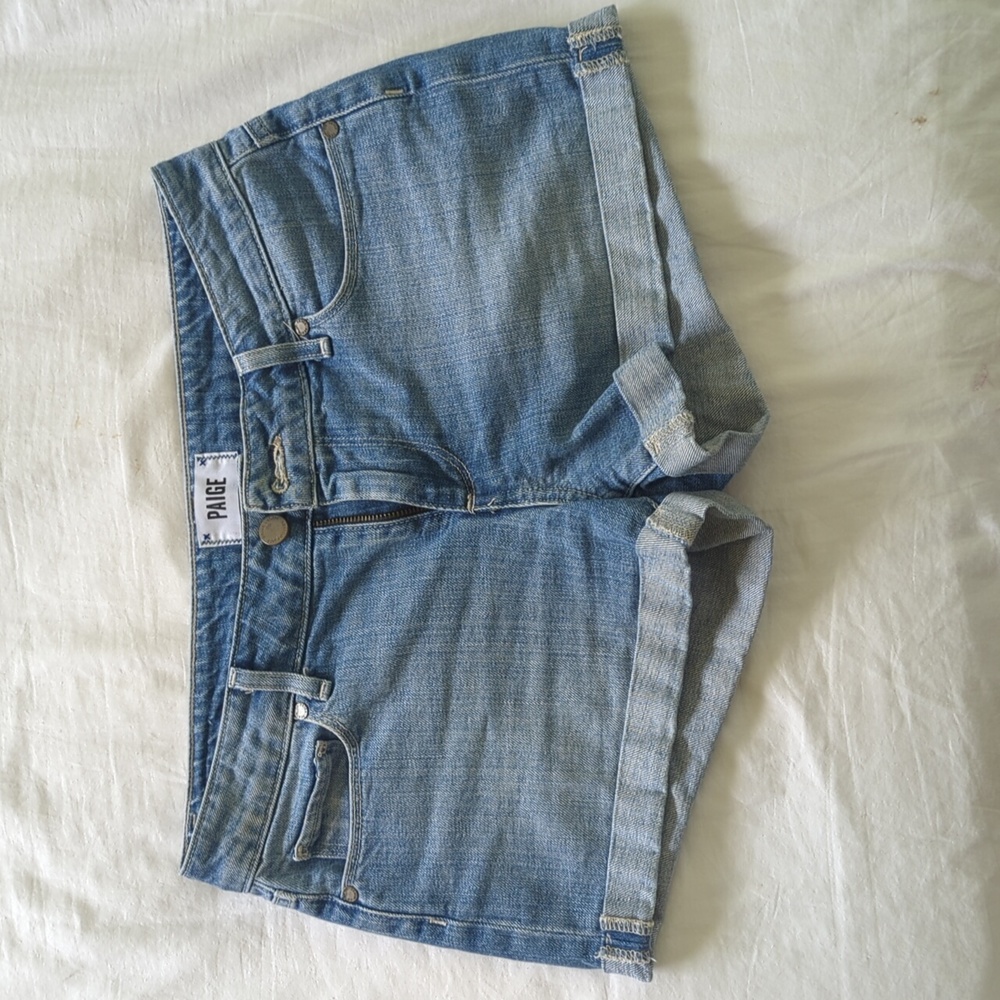 Paige denim jimmy jimmy short shorts, 26